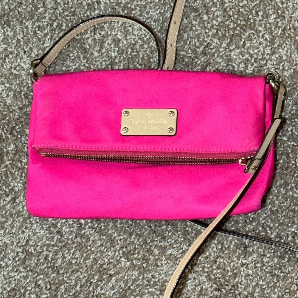 Kate Spade Kennedy Park Aleah Nylon Foldover Crossbody - Picture 10 of 10
